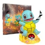 Figura Squirtle Base Piedra 10cm Pokemon