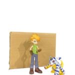 Figura Coleccionable De Yamato Y Gabumon 16 Cm Digimon