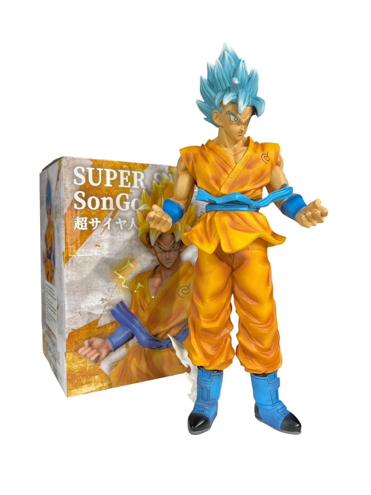 Figura Coleccionable De Son Goku Super Saiayin De 30 Cm Dragon Ball