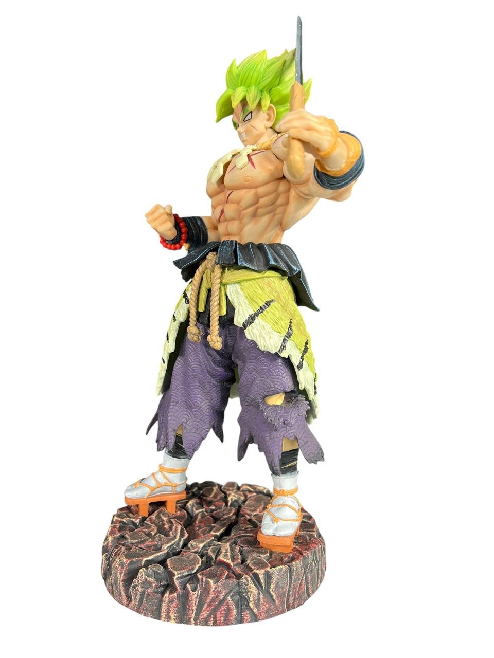 Figura Broly Samurai 34cm Dragon Ball - Imagen 6