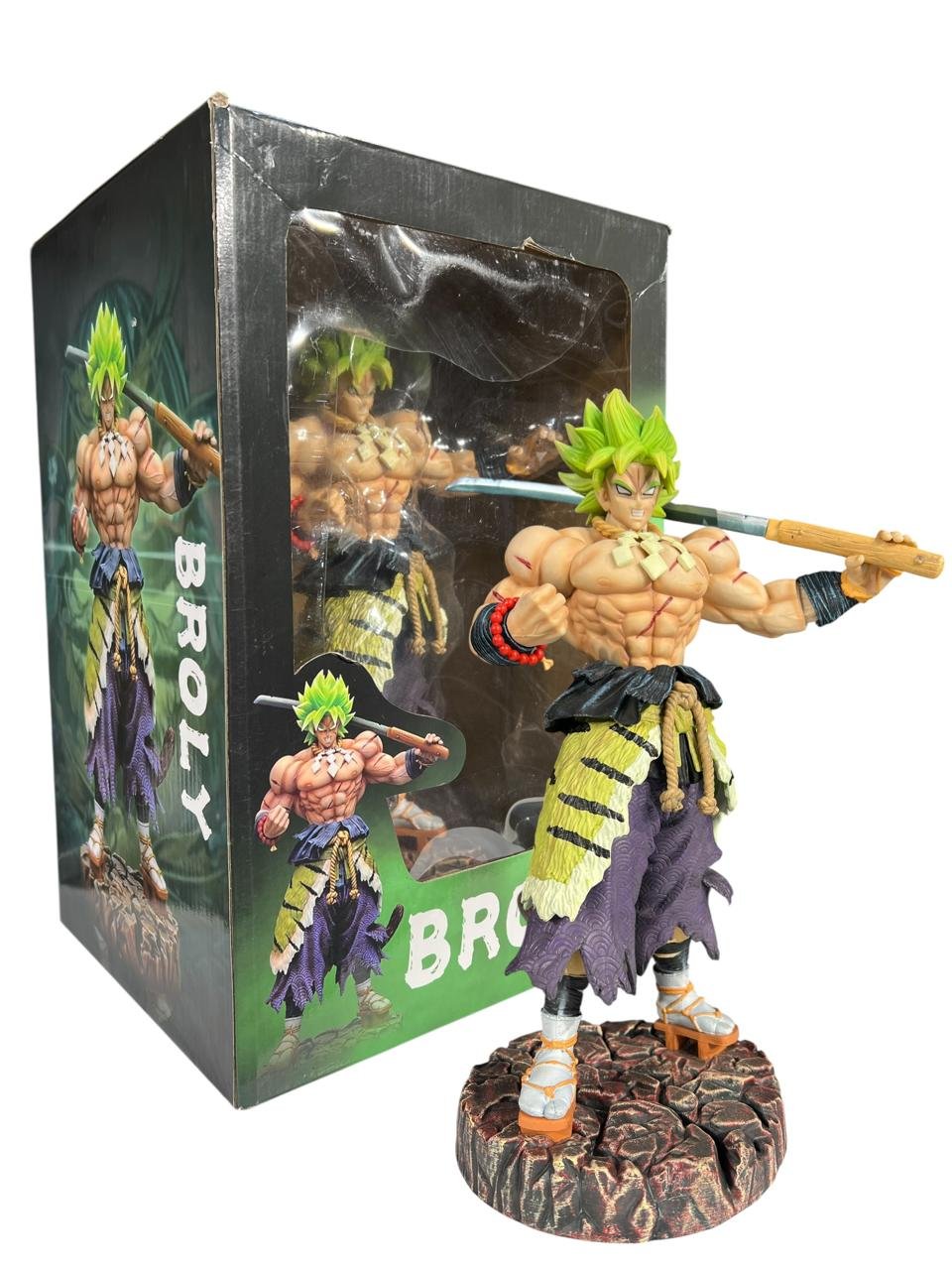 Figura Broly Samurai 34cm Dragon Ball