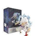 Figura Luffy Gear 5 Pose Pelea 17cm One Piece