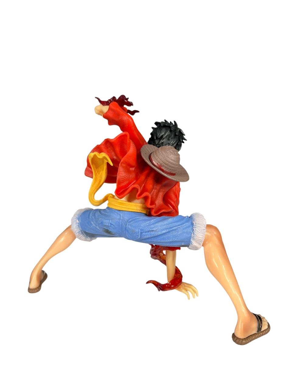 Figura Luffy Pose De Pelea 16cm / One Piece - Imagen 4