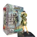 Figura Luffy Traje Militar 21cm One Piece