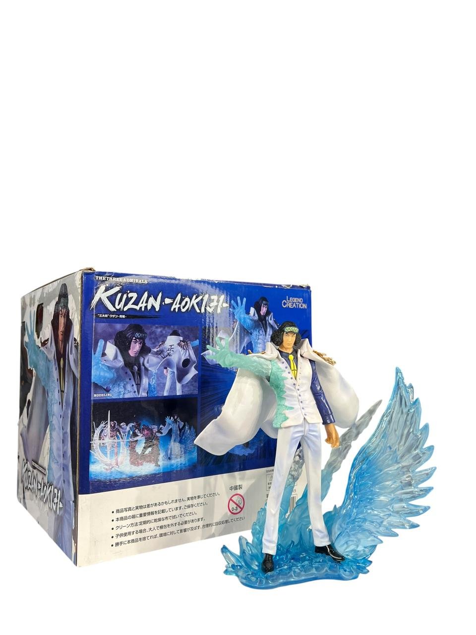 Figura Kuzan Aokiji 19cm Base Alas One Piece