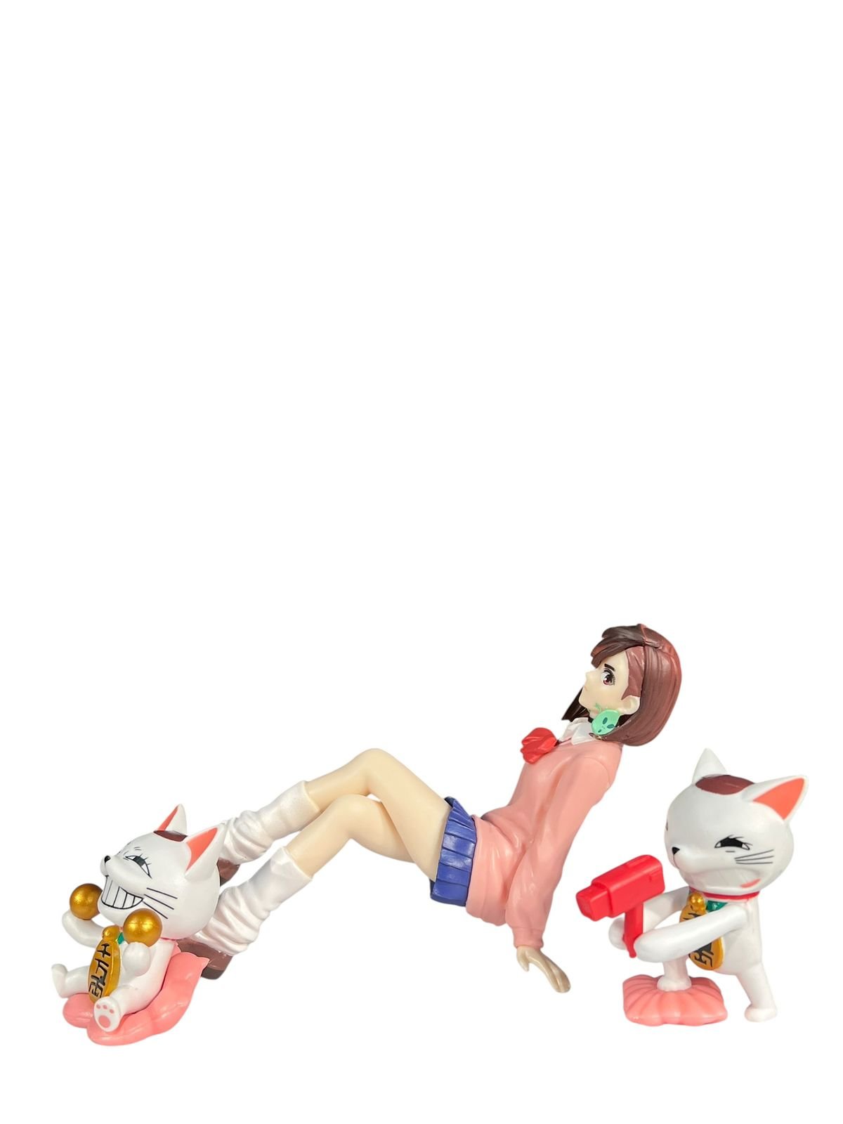 Figuras X6 Momo Sentada Y Turbo Abuela Dandadan 5cm - Imagen 4