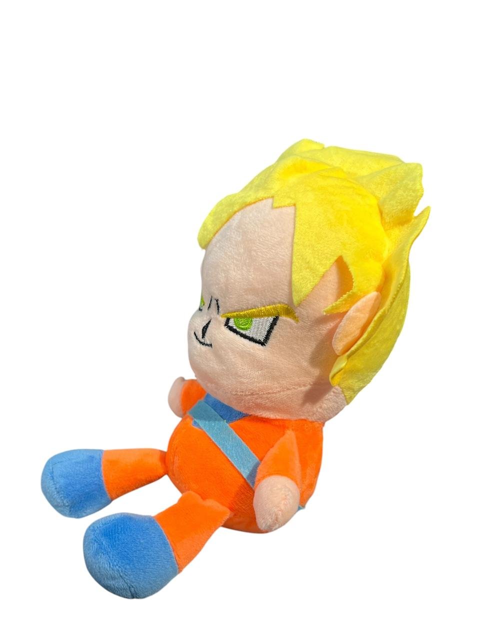 Peluche Goku Ssj 2 Pelo Amarillo 18 Cm Dragon Ball Amarillo - Imagen 2