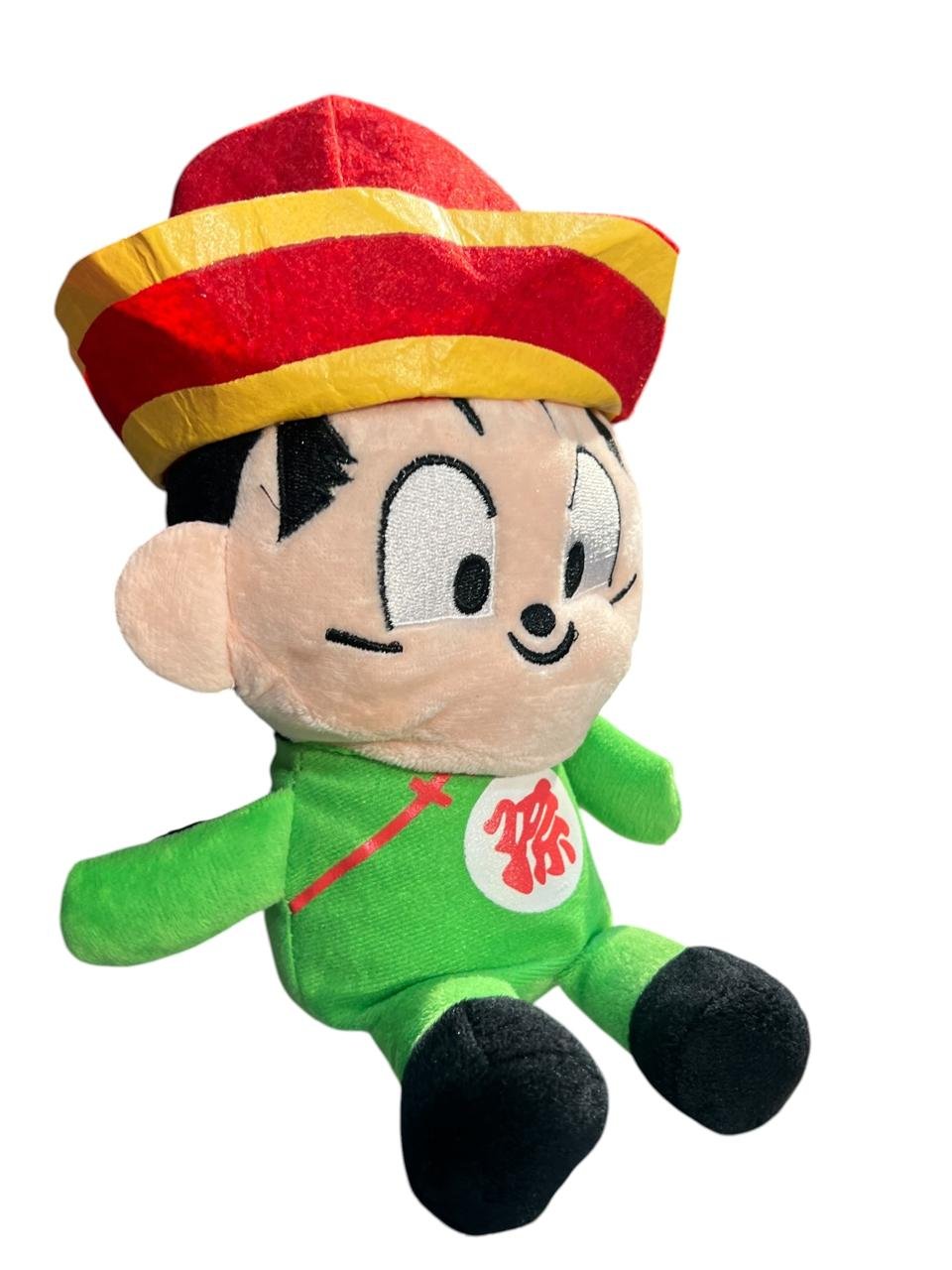 Peluche Gohan Niño 22cm Dragon Ball Verde Lima - Imagen 2