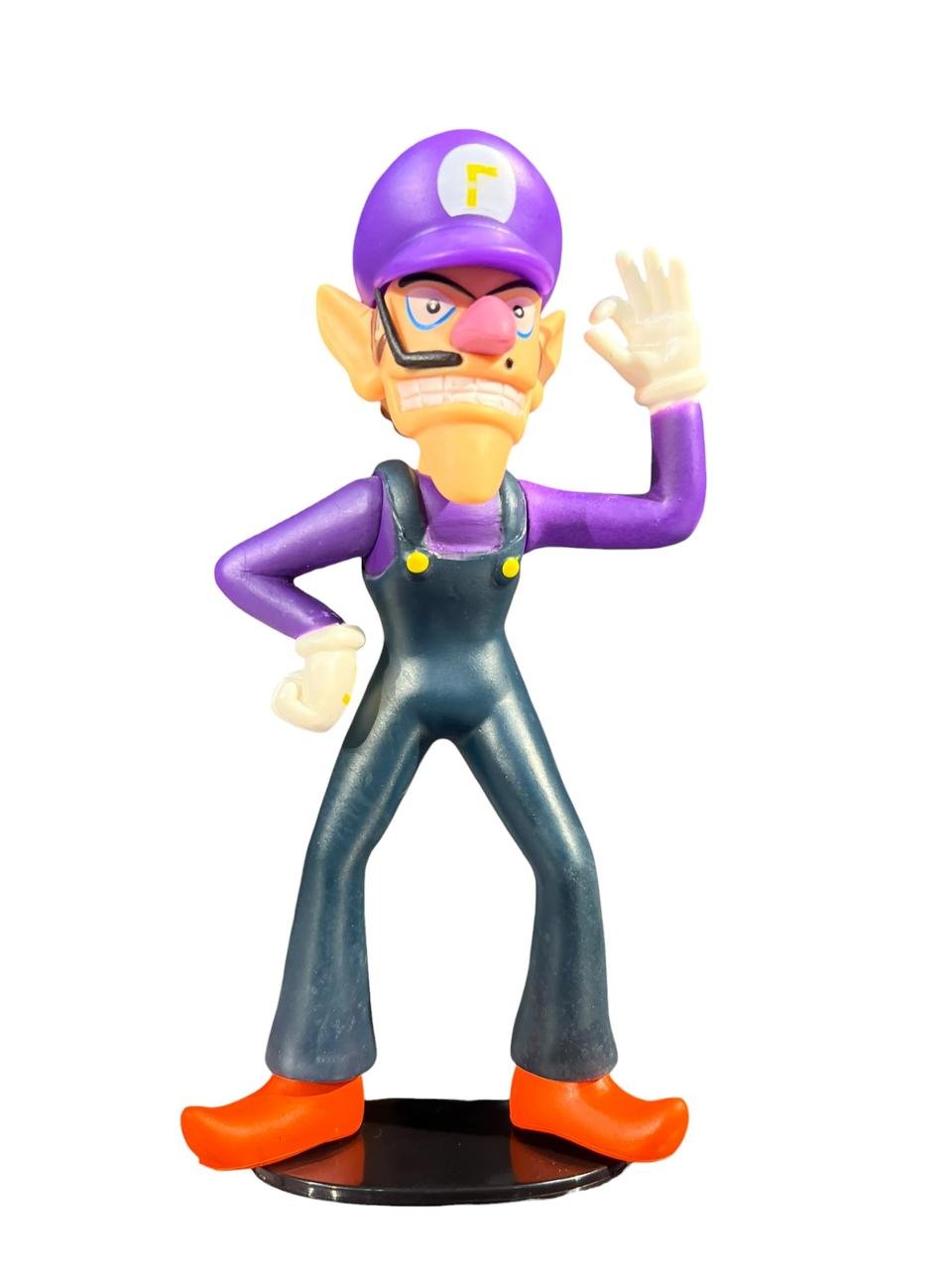 Figura Waluigi Brazos Movibles 13 Cm