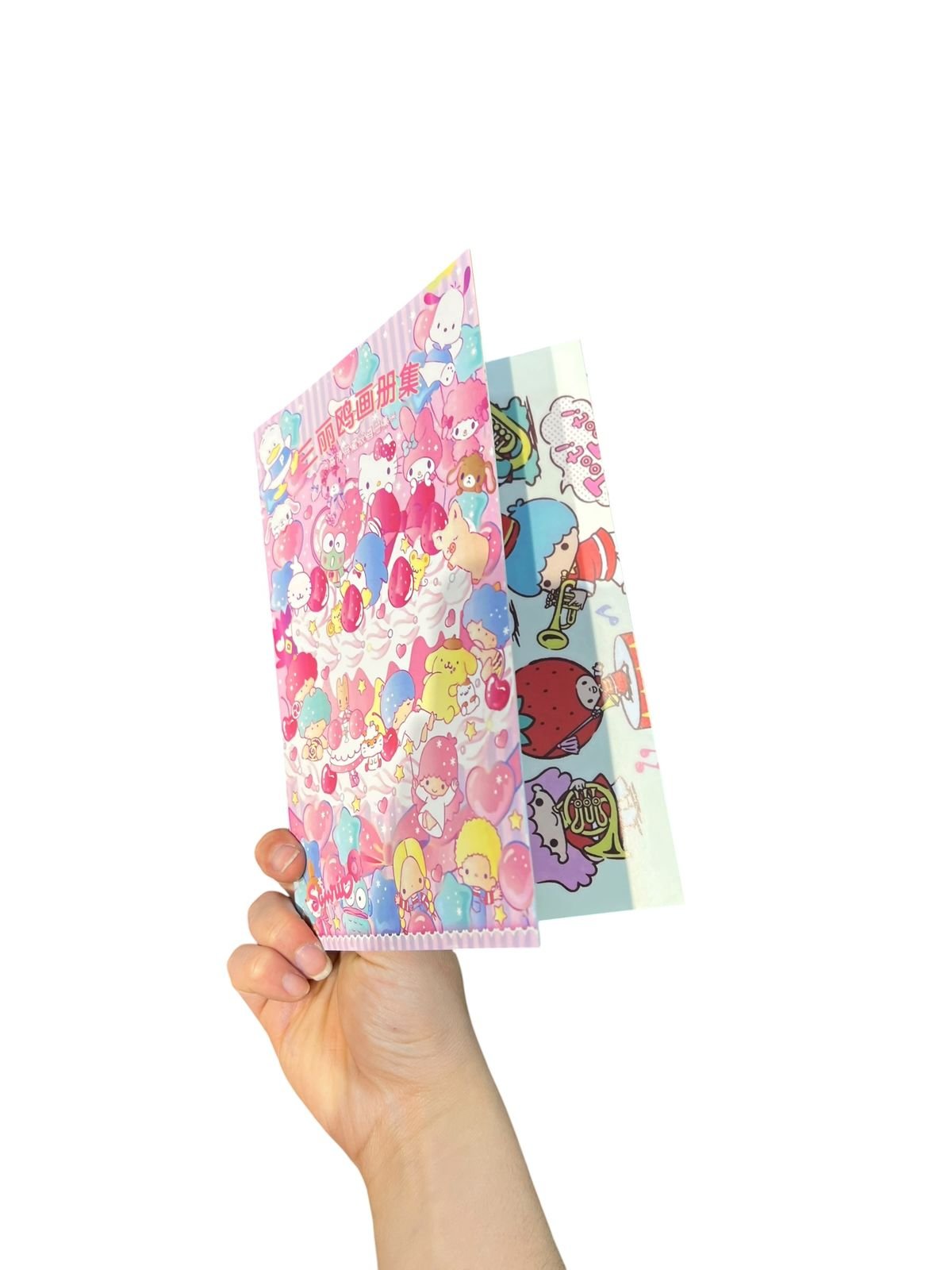 Caja De Regalo Hello Kitty Y Personajes Sanrio Rosa - Imagen 5