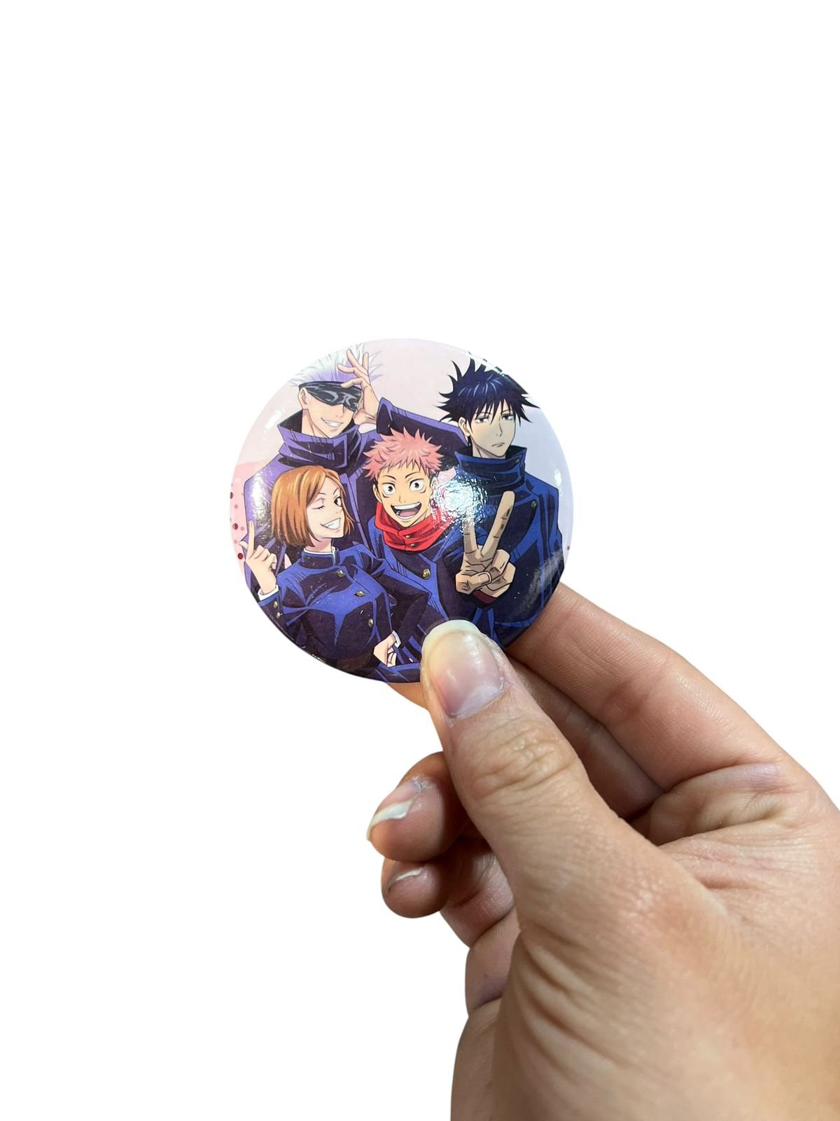 Caja Metalizada De Regalo Jujutsu Kaisen Azul Petróleo - Imagen 4