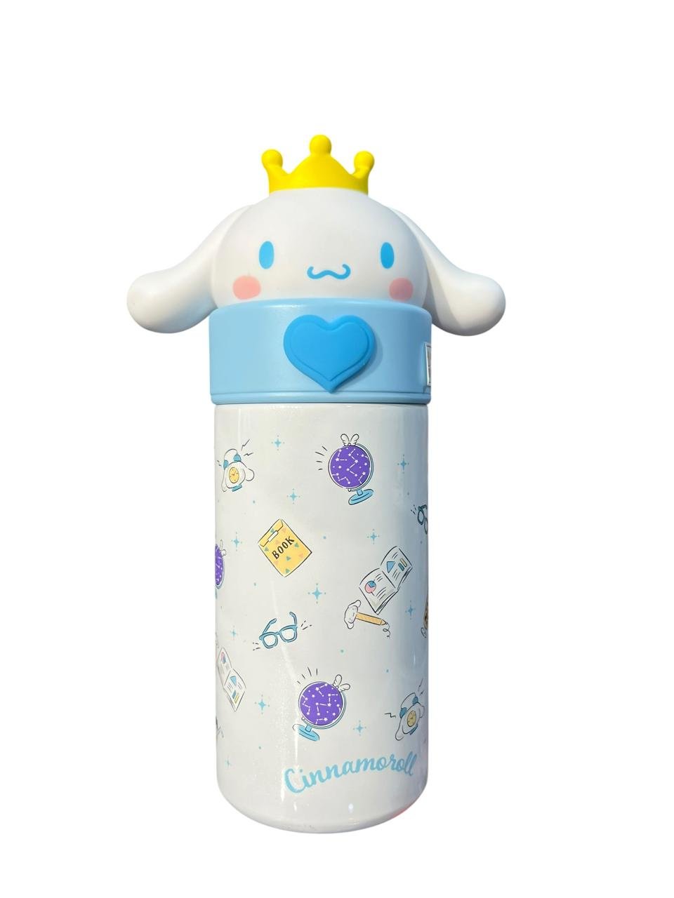 Termo Cara Cinnamoroll 21 Cm Sanrio 350 Ml Blanco - Imagen 6