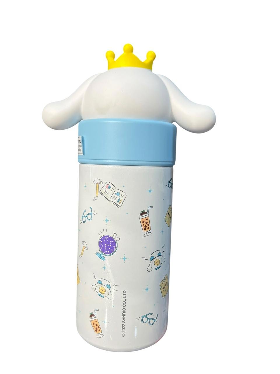 Termo Cara Cinnamoroll 21 Cm Sanrio 350 Ml Blanco - Imagen 2