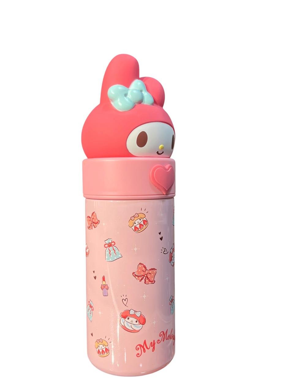 Termo Cara My Melody 24 Cm Sanrio 350 Ml Coral - Imagen 3