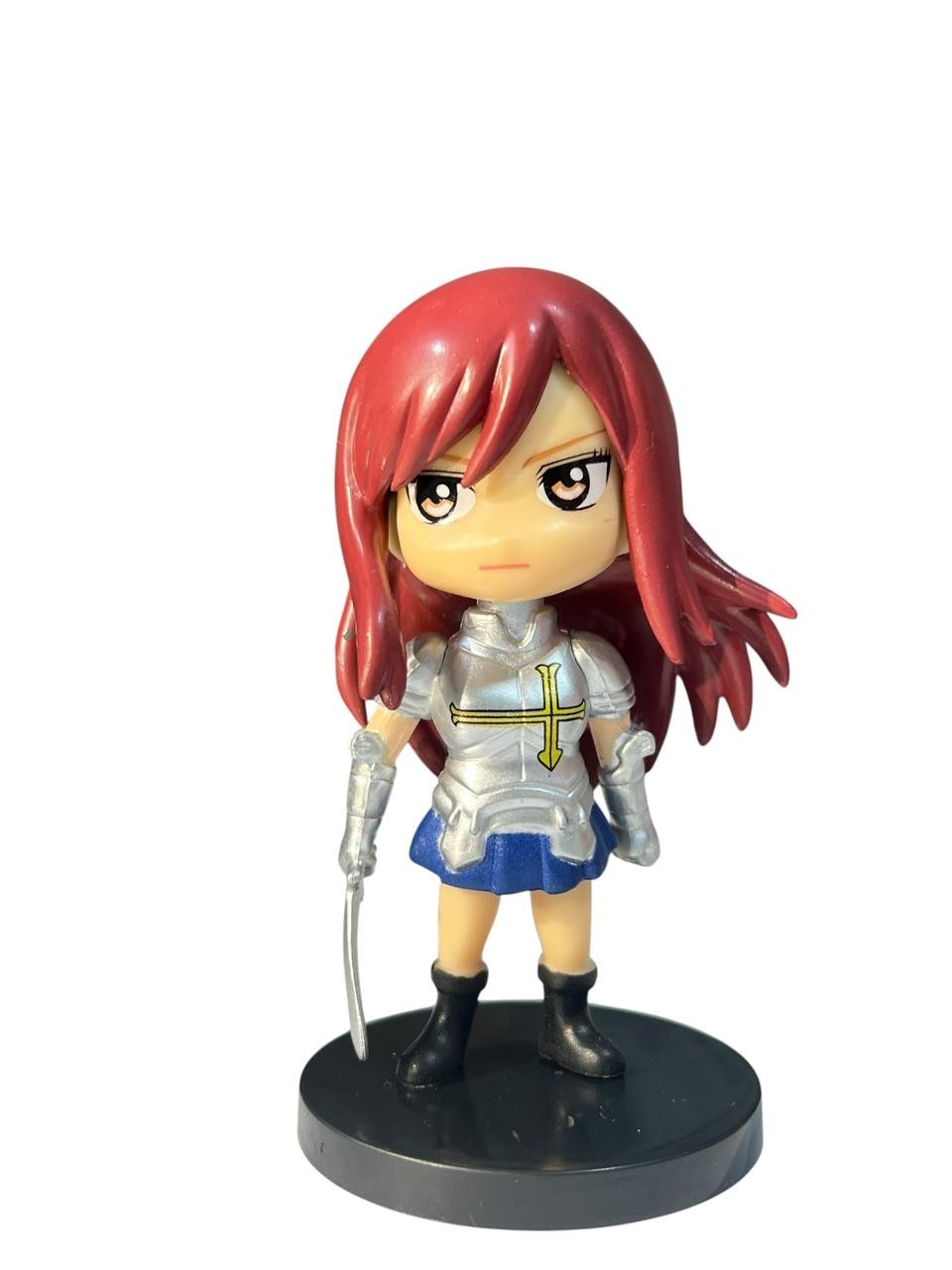 Figuras X4 Cabezones Personajes Fairy Tail 9cm - Imagen 4