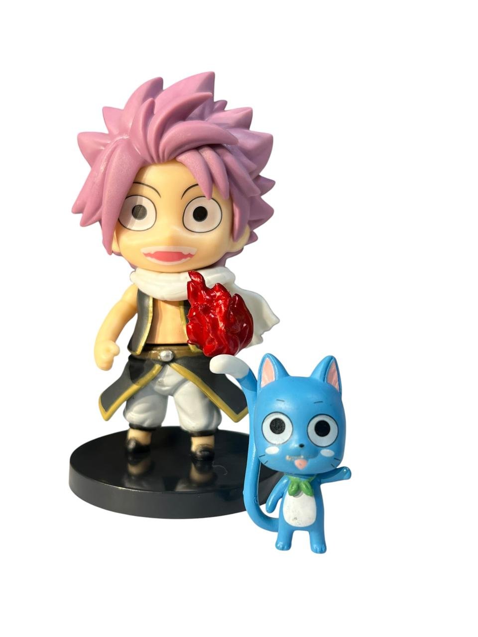 Figuras X4 Cabezones Personajes Fairy Tail 9cm - Imagen 9