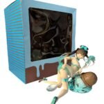 Figura Icecream Tasting Girl Choco 15cm