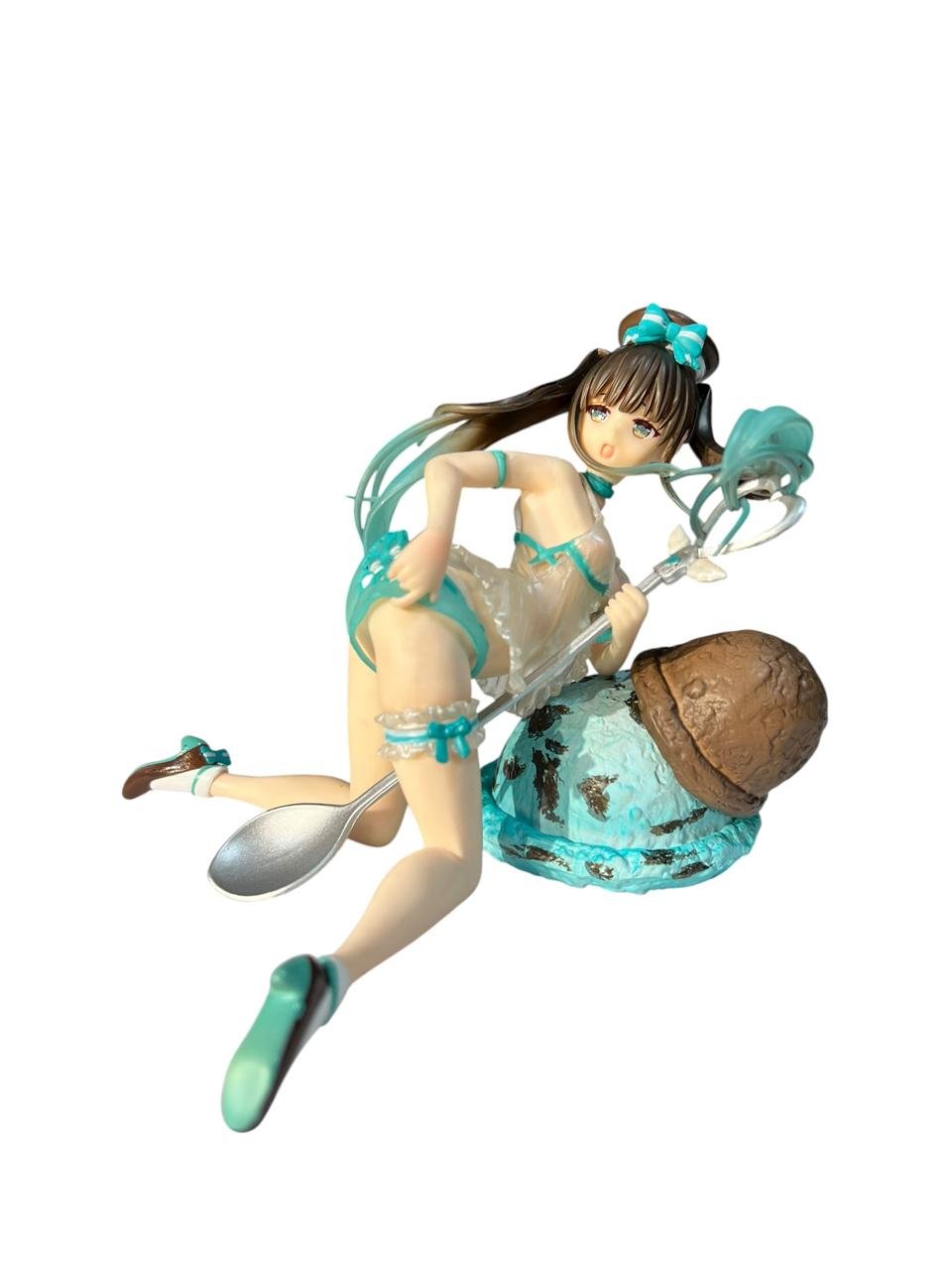 Figura Icecream Tasting Girl Choco 15cm - Imagen 7