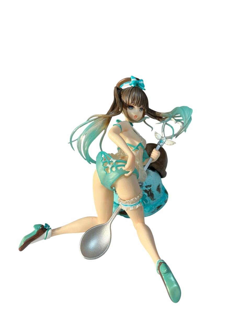 Figura Icecream Tasting Girl Choco 15cm - Imagen 6