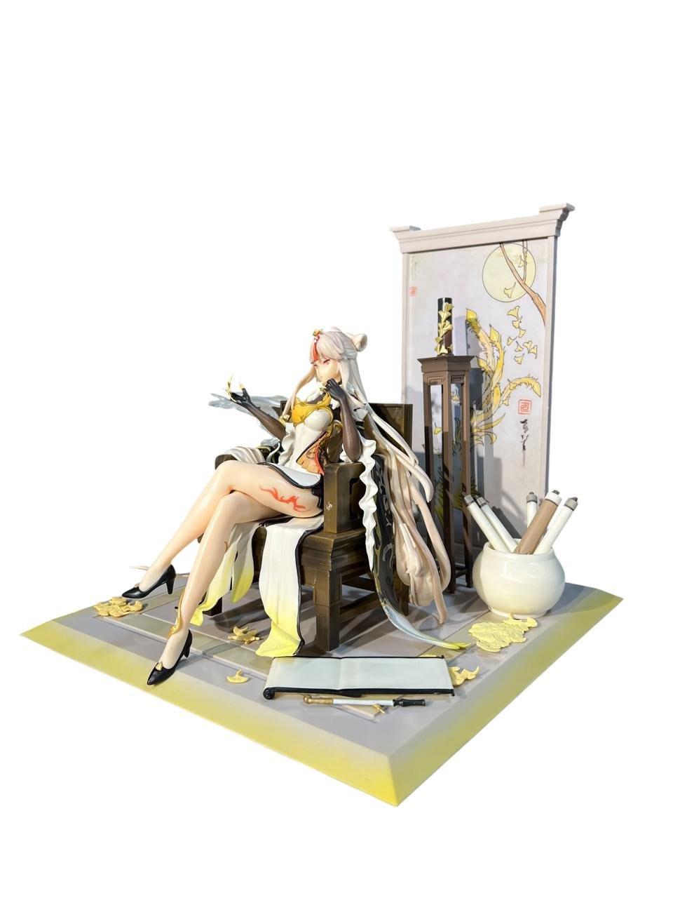 Figura Ningguang Masking 28 Cm Genshin Impact - Imagen 6