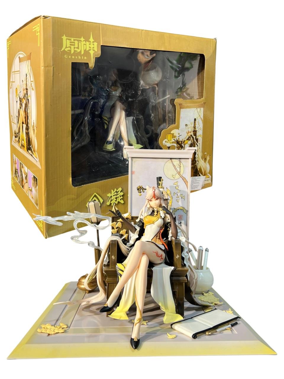 Figura Ningguang Masking 28 Cm Genshin Impact