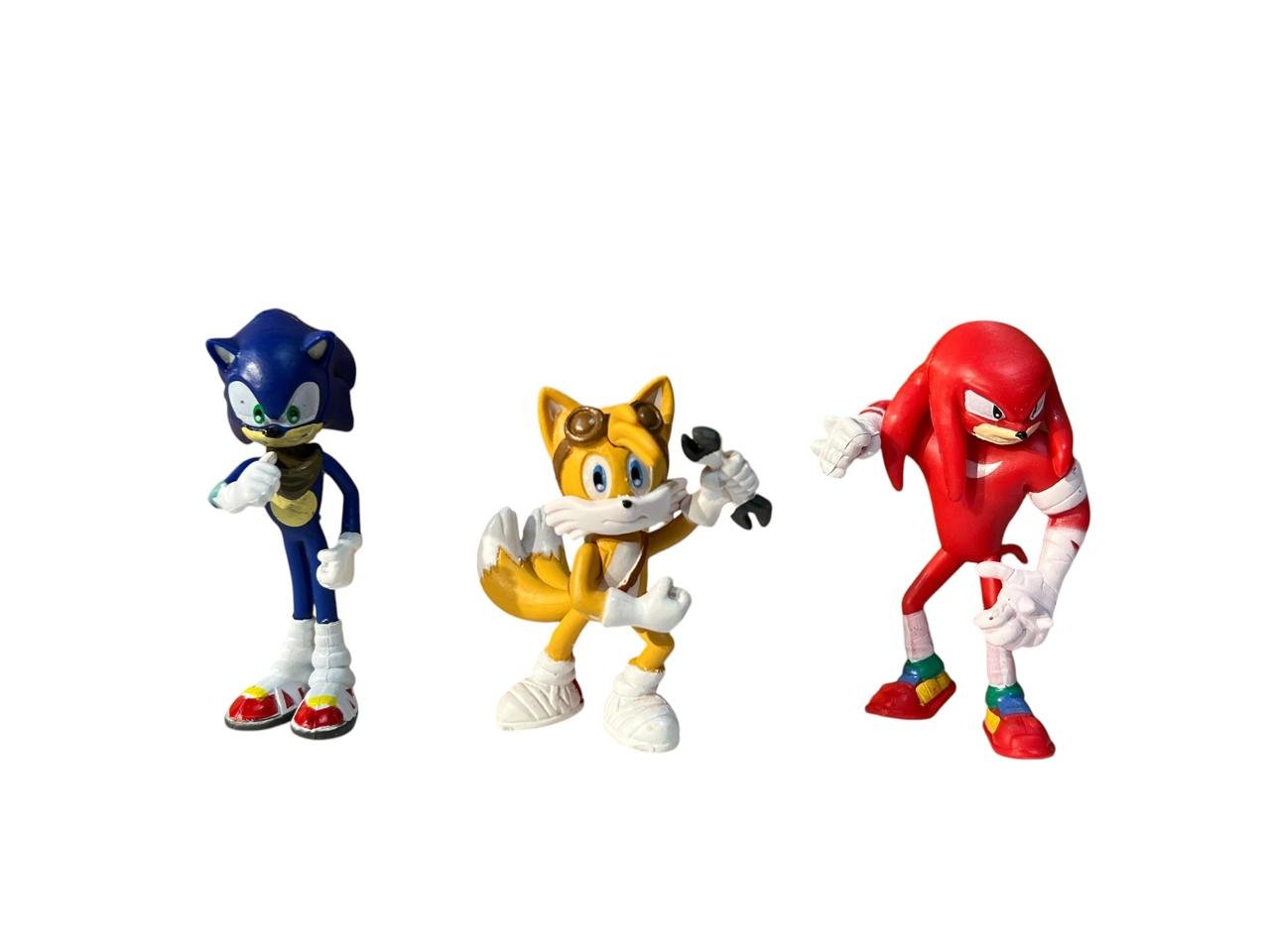 Figuras X 6 Sonic 7 Y 4 Cm Caja Azul - Imagen 5
