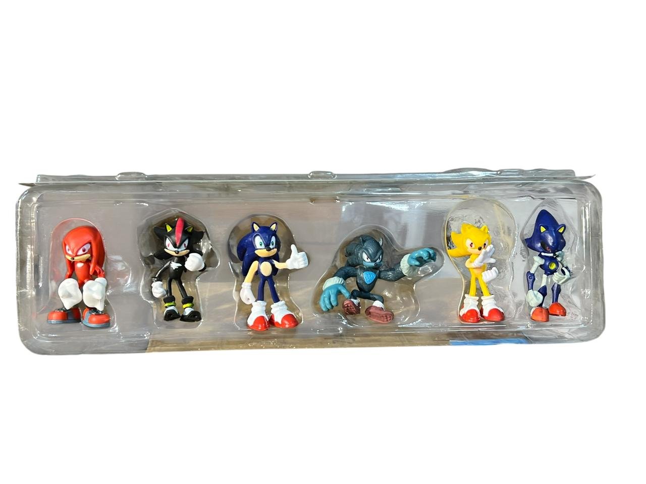 Figuras X 6 Sonic 7 Y 4 Cm Caja Negra 1.0 - Imagen 8