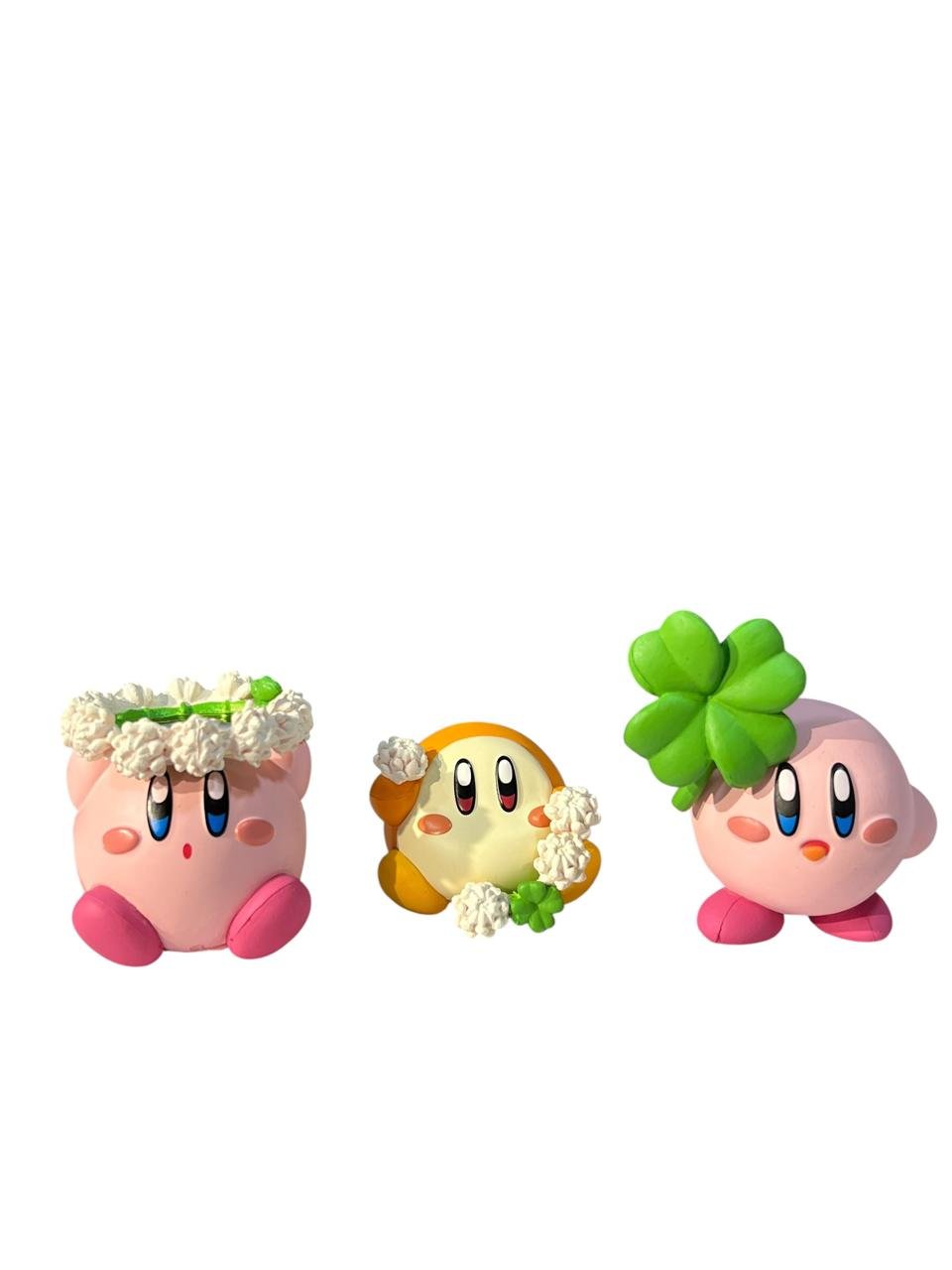 Figuras Coleccionables Mini Kirby X3 Plantas 4cm - Imagen 5