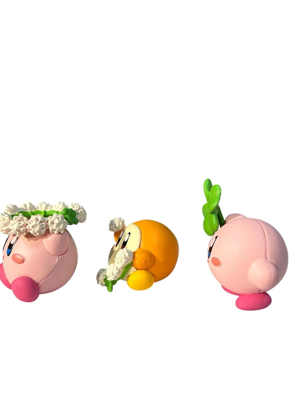 Figuras Coleccionables Mini Kirby X3 Plantas 4cm - Imagen 4