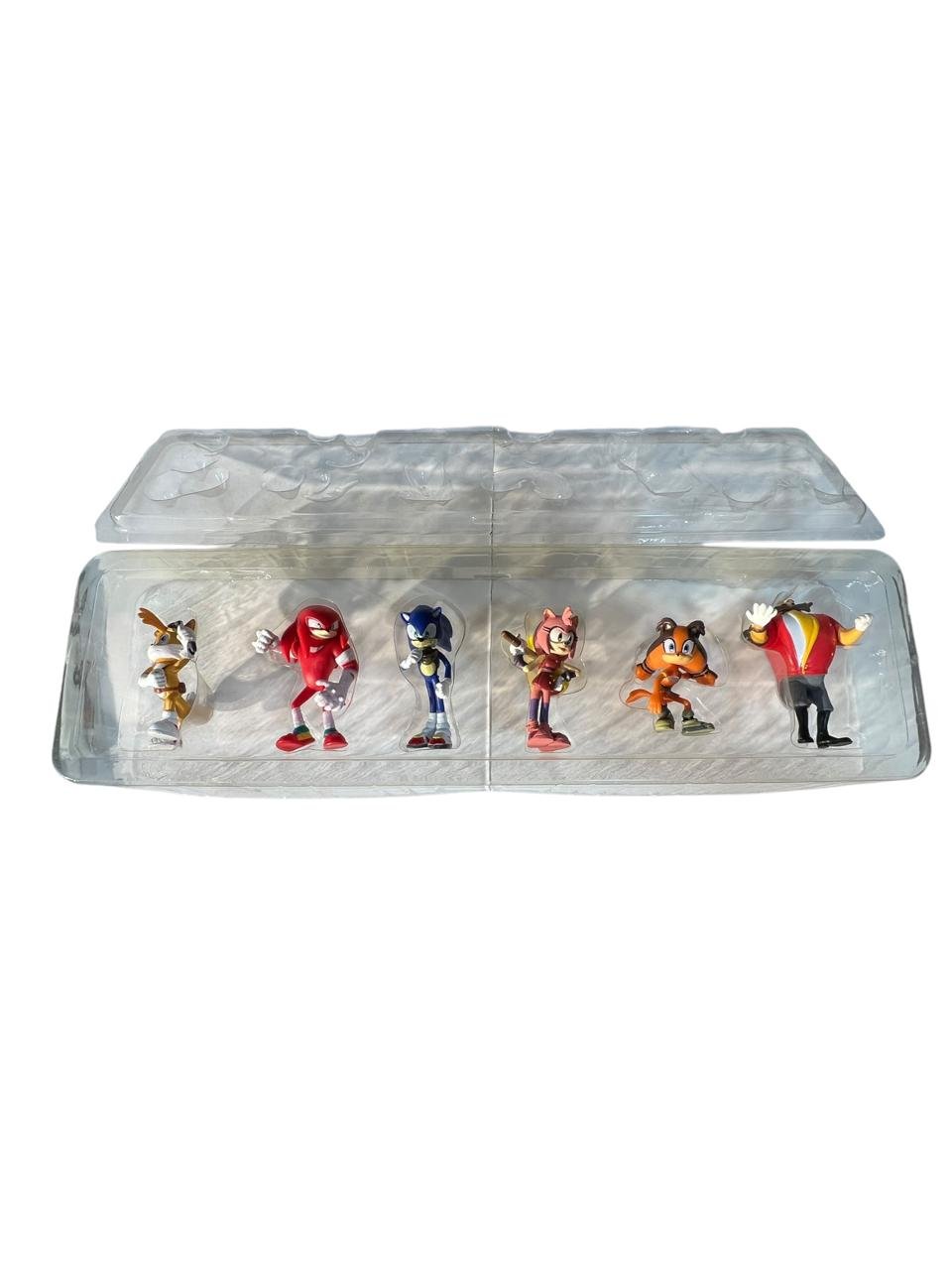 Figuras X 6 Sonic 7 Y 4 Cm Caja Azul - Imagen 8