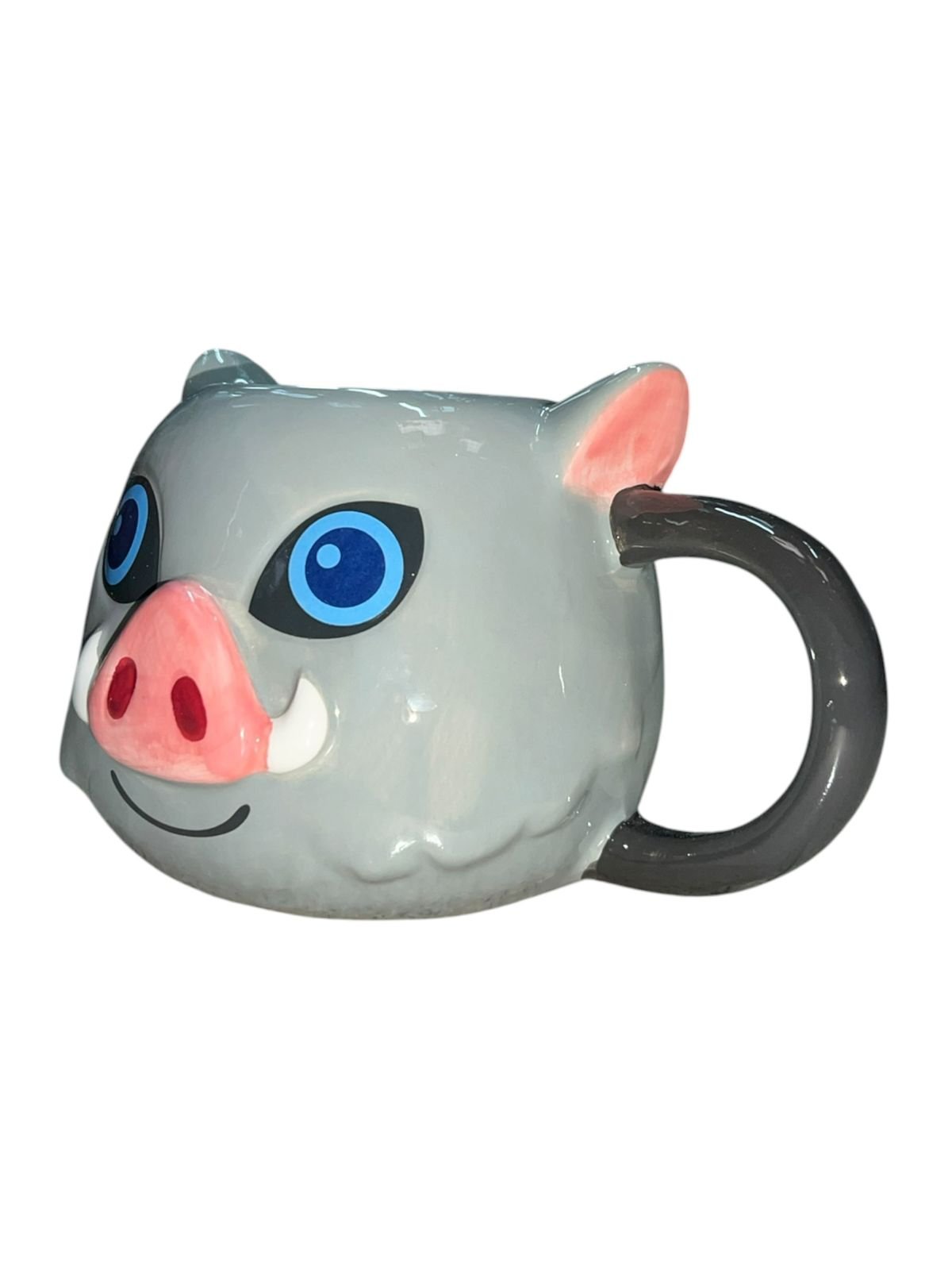 Mug Inosuke 18cm Demon Slayer Gris Inosuke Gris - Imagen 3