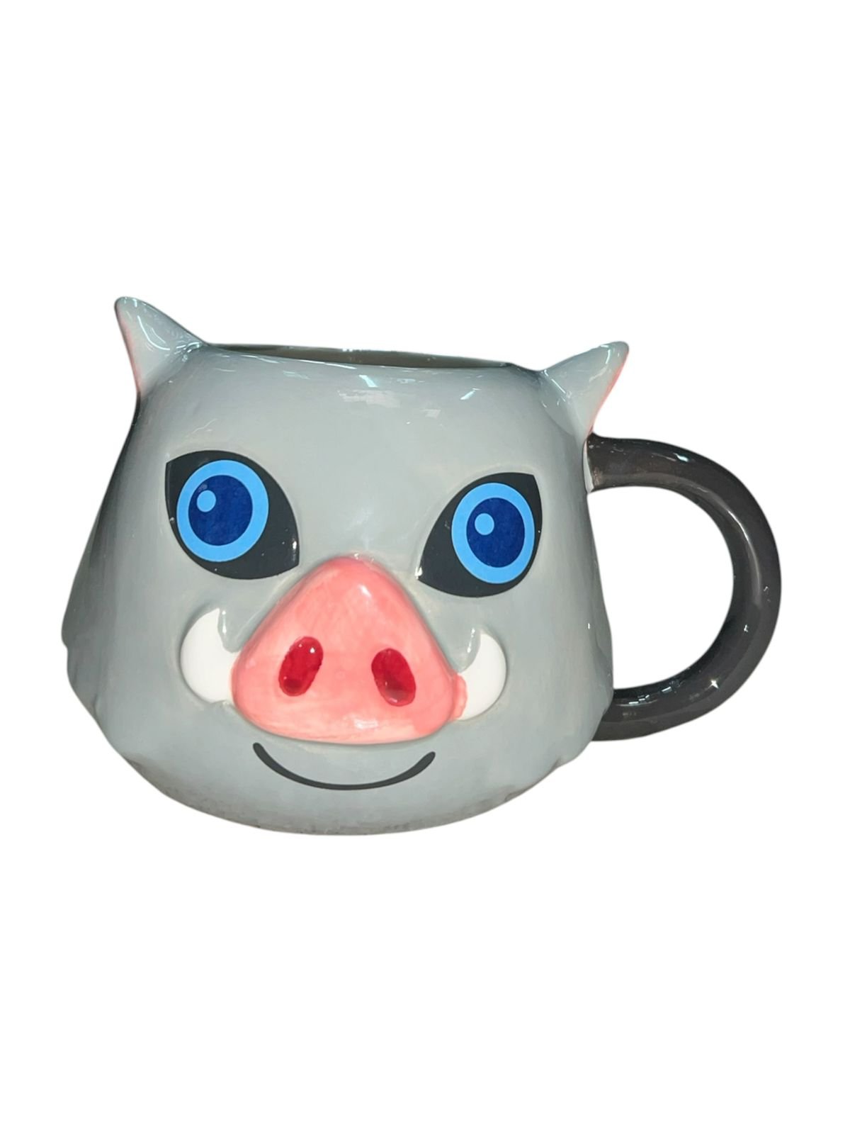 Mug Inosuke 18cm Demon Slayer Gris Inosuke Gris - Imagen 2