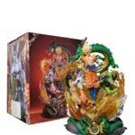 Figura Goku Y Enemigos 18cm Dragon Ball