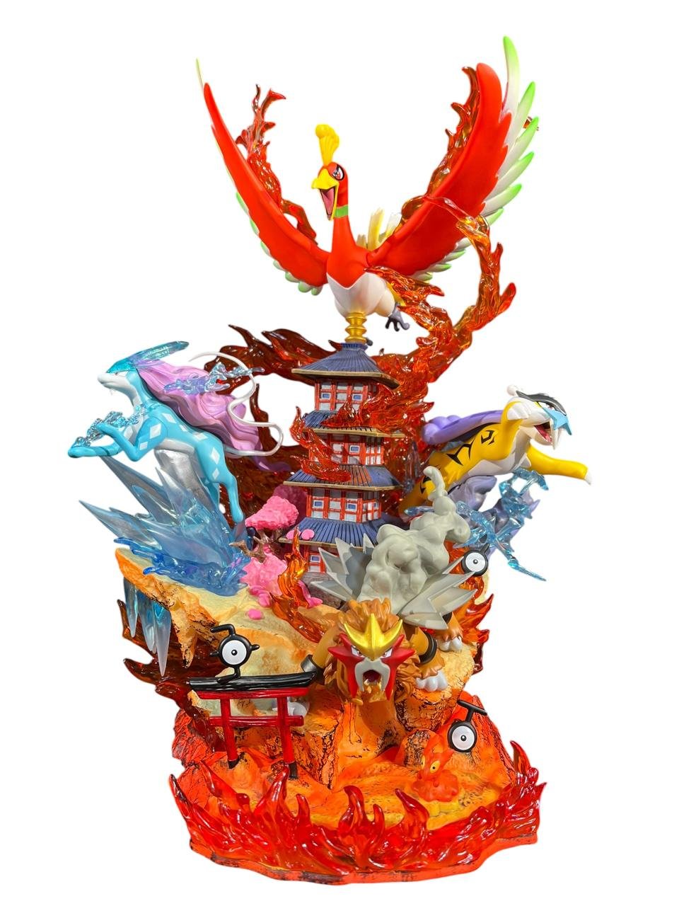 Figura Pokemones Ho Oh X Three Sacred 39cm Pokemon