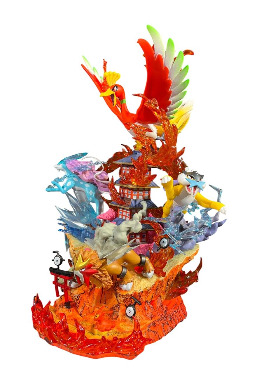 Figura Pokemones Ho Oh X Three Sacred 39cm Pokemon - Imagen 8