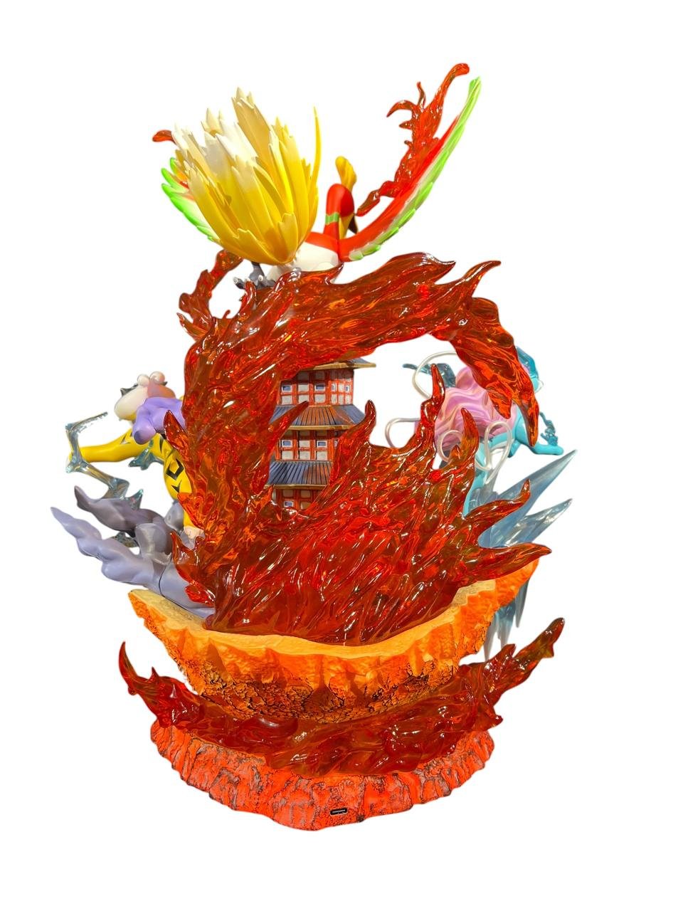 Figura Pokemones Ho Oh X Three Sacred 39cm Pokemon - Imagen 7