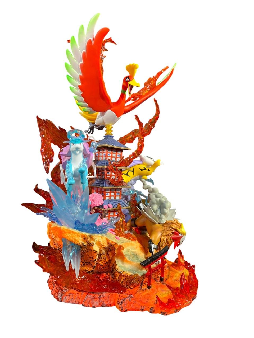 Figura Pokemones Ho Oh X Three Sacred 39cm Pokemon - Imagen 6