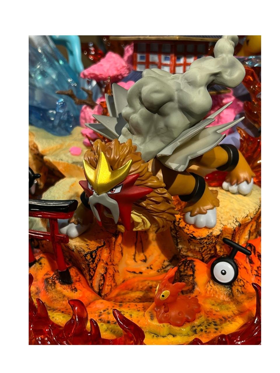 Figura Pokemones Ho Oh X Three Sacred 39cm Pokemon - Imagen 5