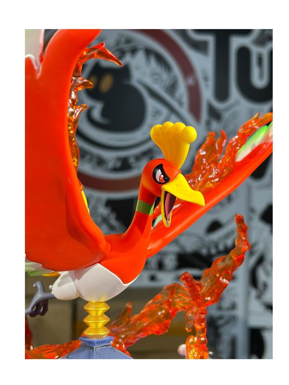 Figura Pokemones Ho Oh X Three Sacred 39cm Pokemon - Imagen 3