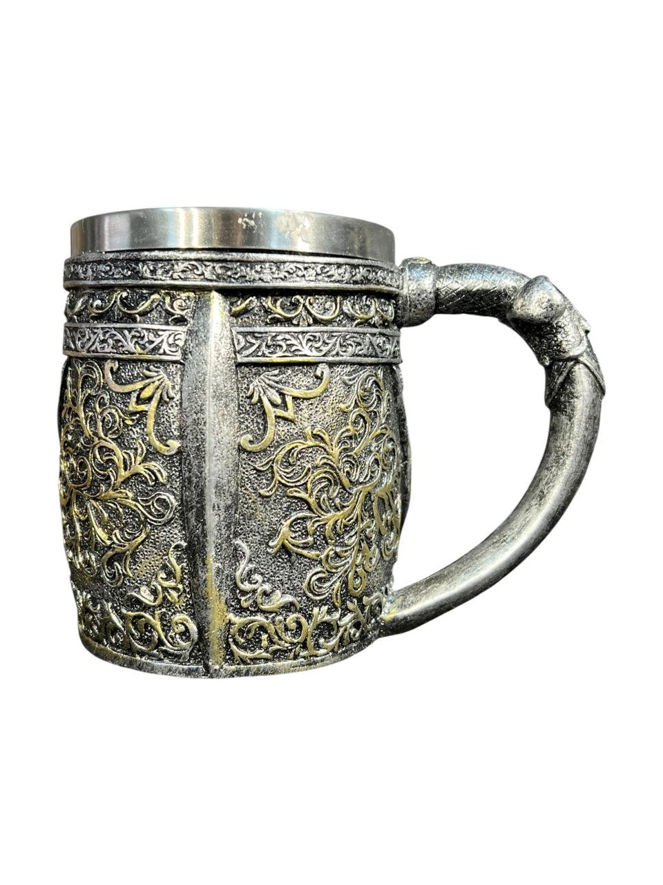 Mug-taza Calavera Vikingo En Acero Inoxidable 11cm - Imagen 5