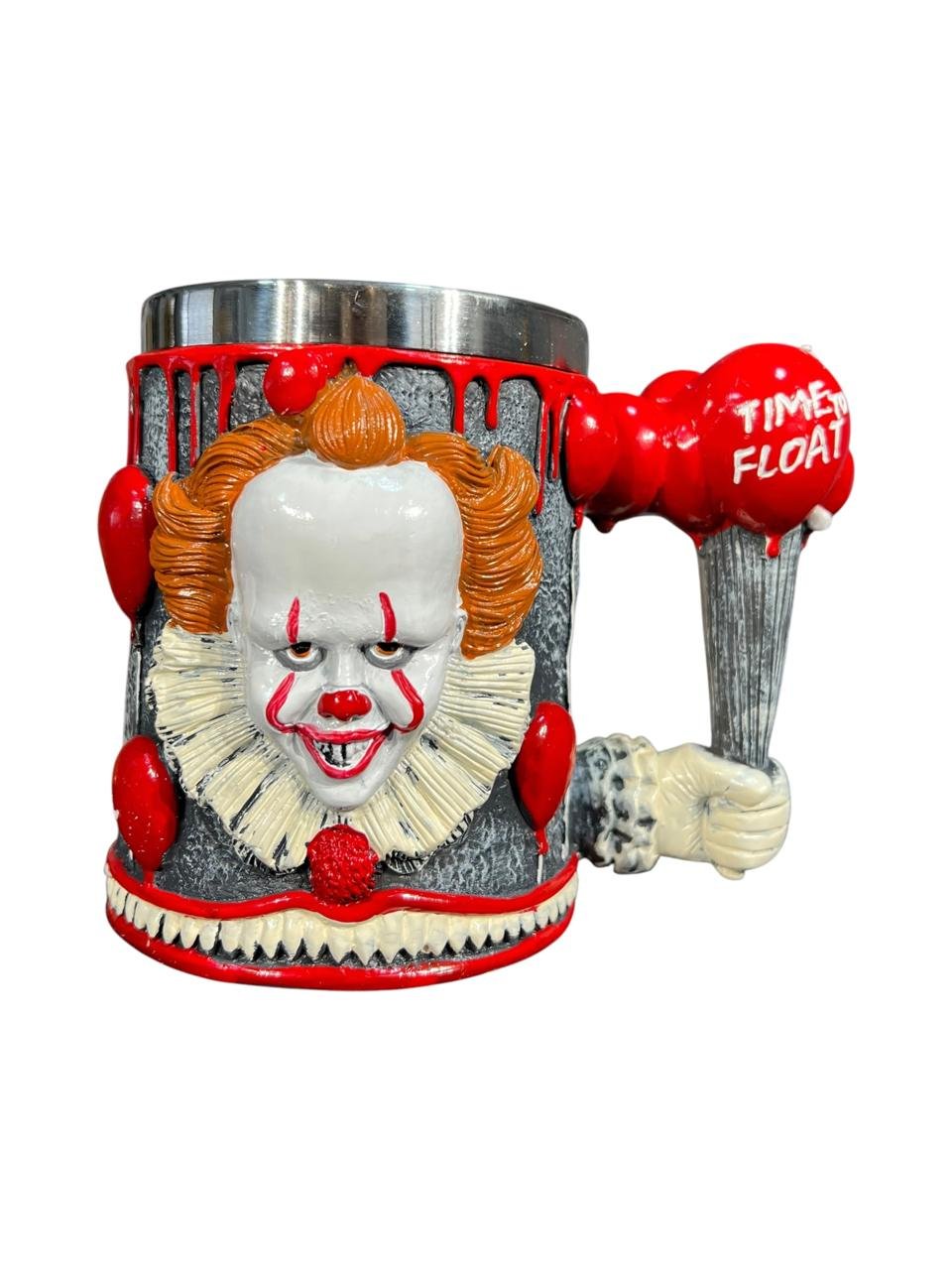 Mug It Payaso Pennywise Acero Inoxidable 12 Cm Rojo