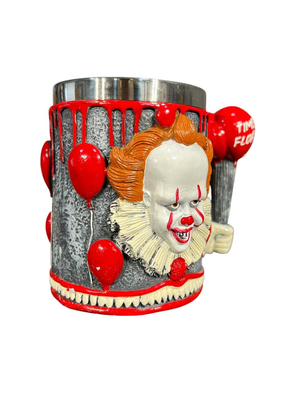 Mug It Payaso Pennywise Acero Inoxidable 12 Cm Rojo - Imagen 5