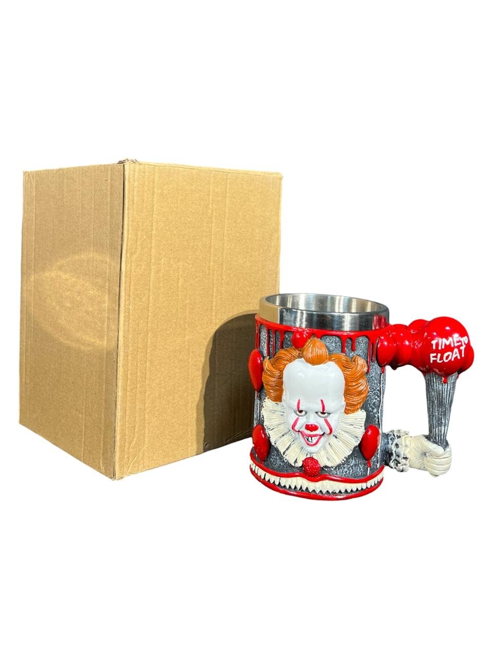 Mug It Payaso Pennywise Acero Inoxidable 12 Cm Rojo - Imagen 2