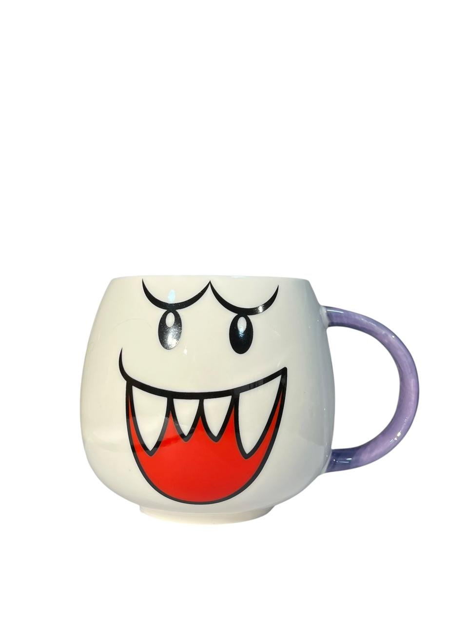 Mug Boo 9cm Fantasma Mario Bross Blanco - Imagen 4
