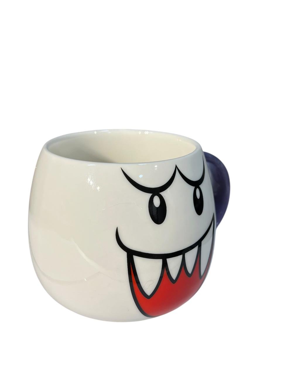 Mug Boo 9cm Fantasma Mario Bross Blanco - Imagen 2