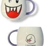 Mug Boo 9cm Fantasma Mario Bross Blanco