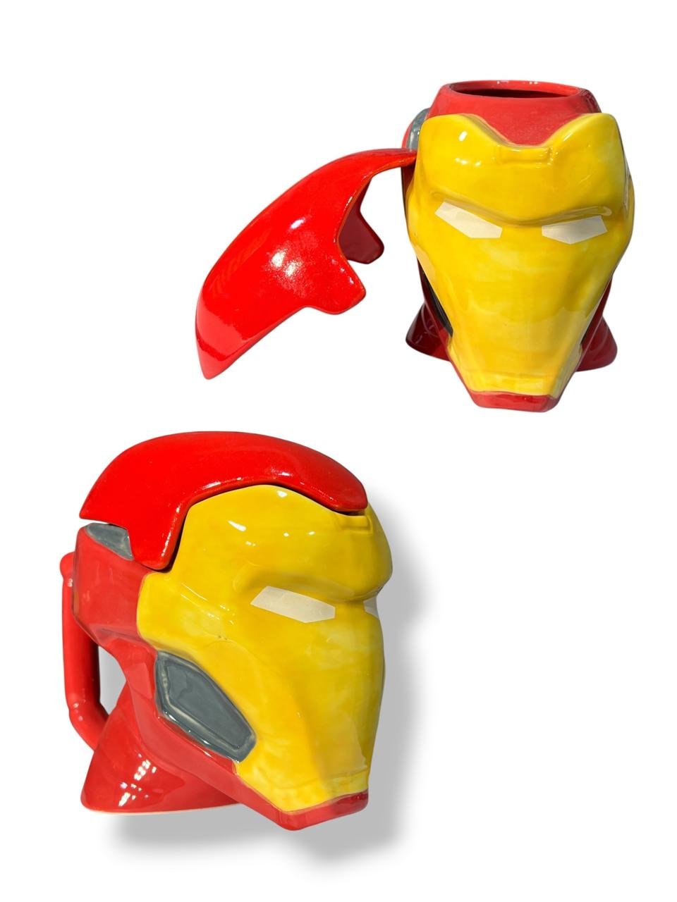 Mug Iron Man Con Tapa 12CM