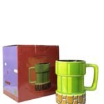 Mug Cerámica Barril Tubo 12 Cm Mario Bross