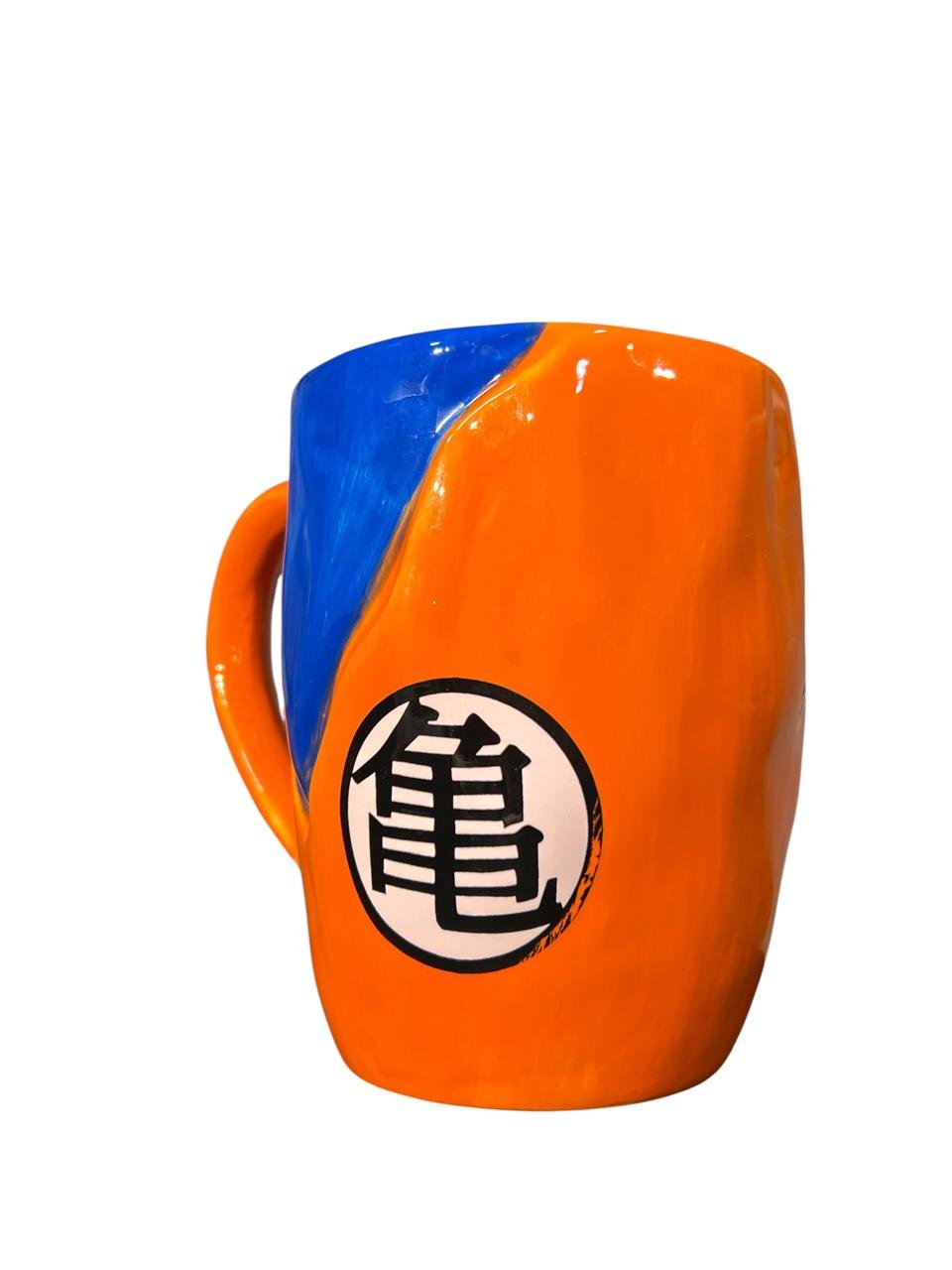 Mug Símbolo Escuela Tortuga 13cm Dragon Ball Azul - Imagen 4