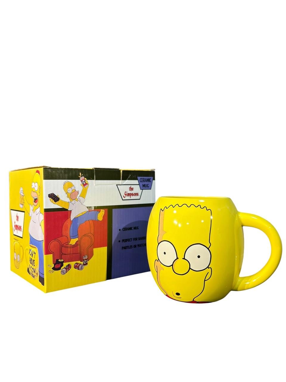 Mug Bart 11cm The Simpson Amarillo - Imagen 7